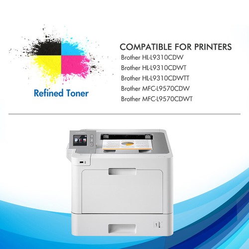 XL Toner Compatible with Brother TN-910 HL-L9310 CDW HL-L9310 CDWT MFC-L9570 CDW - Bild 3 von 12