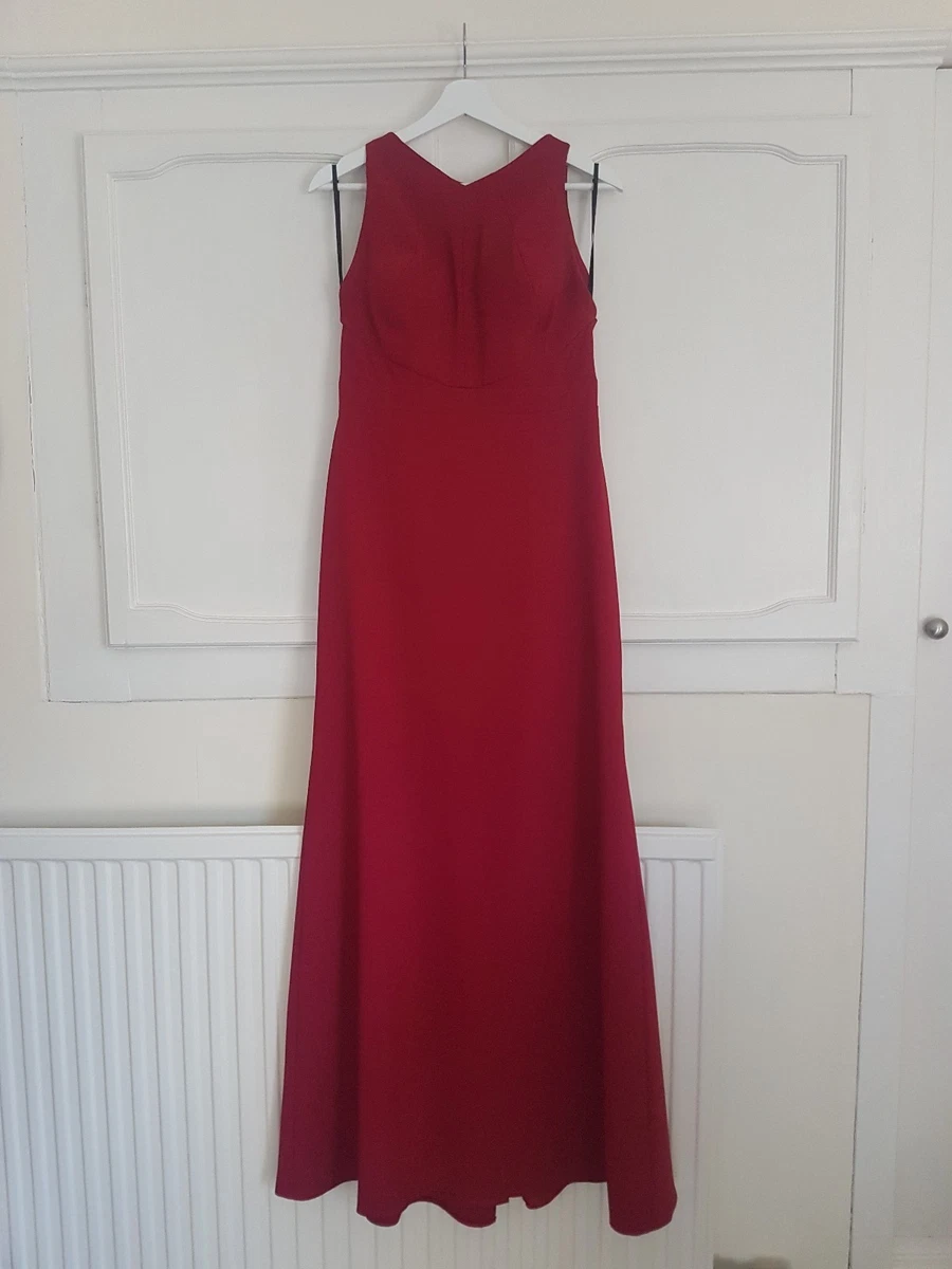 Claret bridesmaid shop dresses uk