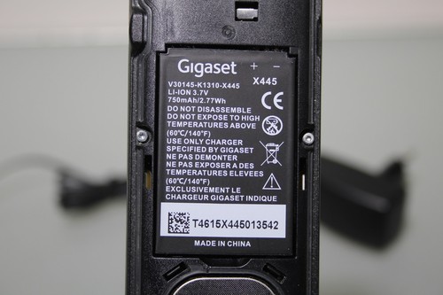 Unify OpenScape SL5 DECT Telefon z ładowarką, baterią i zasilaczem - Zdjęcie 8 z 9