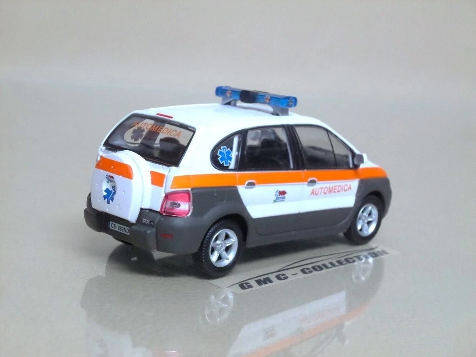 RENAULT SCENiC RX4 2006 AUTOMEDiCA AMBULANZA MOTORAMA CARARAMA HONGWELL 1/43 - Immagine 2 di 3