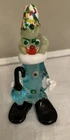 Venetian, Murano Glass Clown/Umbrella,  J.I Co.  Italy label, 7"Tall,