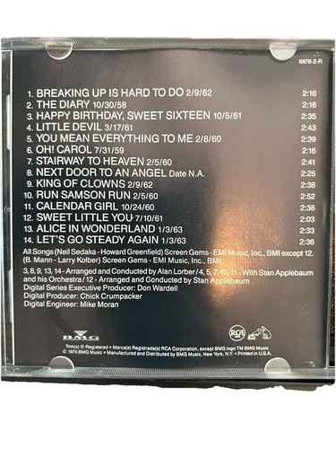 Doris Day! Neal Sedaka! Greatest Hits CDs QUALIFIED For FREE Single! - Picture 9 of 13