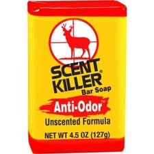 Scent Killer Bar Soap Anti-Odor Hunting 4.5oz Wildlife Research