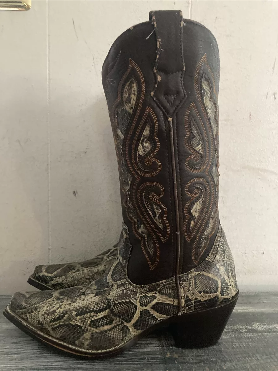 Laredo women's snake 2025 underlay western boots