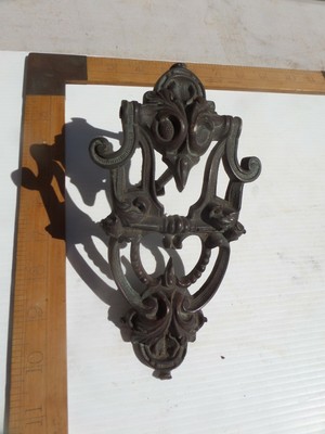 LARGE VINTAGE ANTIQUE OLD VICTORIAN DOOR KNOCKER | eBay