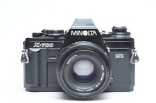 Minolta X-700 35mm SLR Film Camera W/50mm F2 Manual Focus Lens 1411725