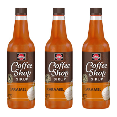 Schwartau Coffee Shop Sirup Karamell, 650ml PET, 3er Pack