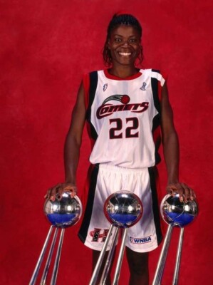 Houston Comets Sheryl Swoopes Glossy 8x10 Photo WNBA Basketball