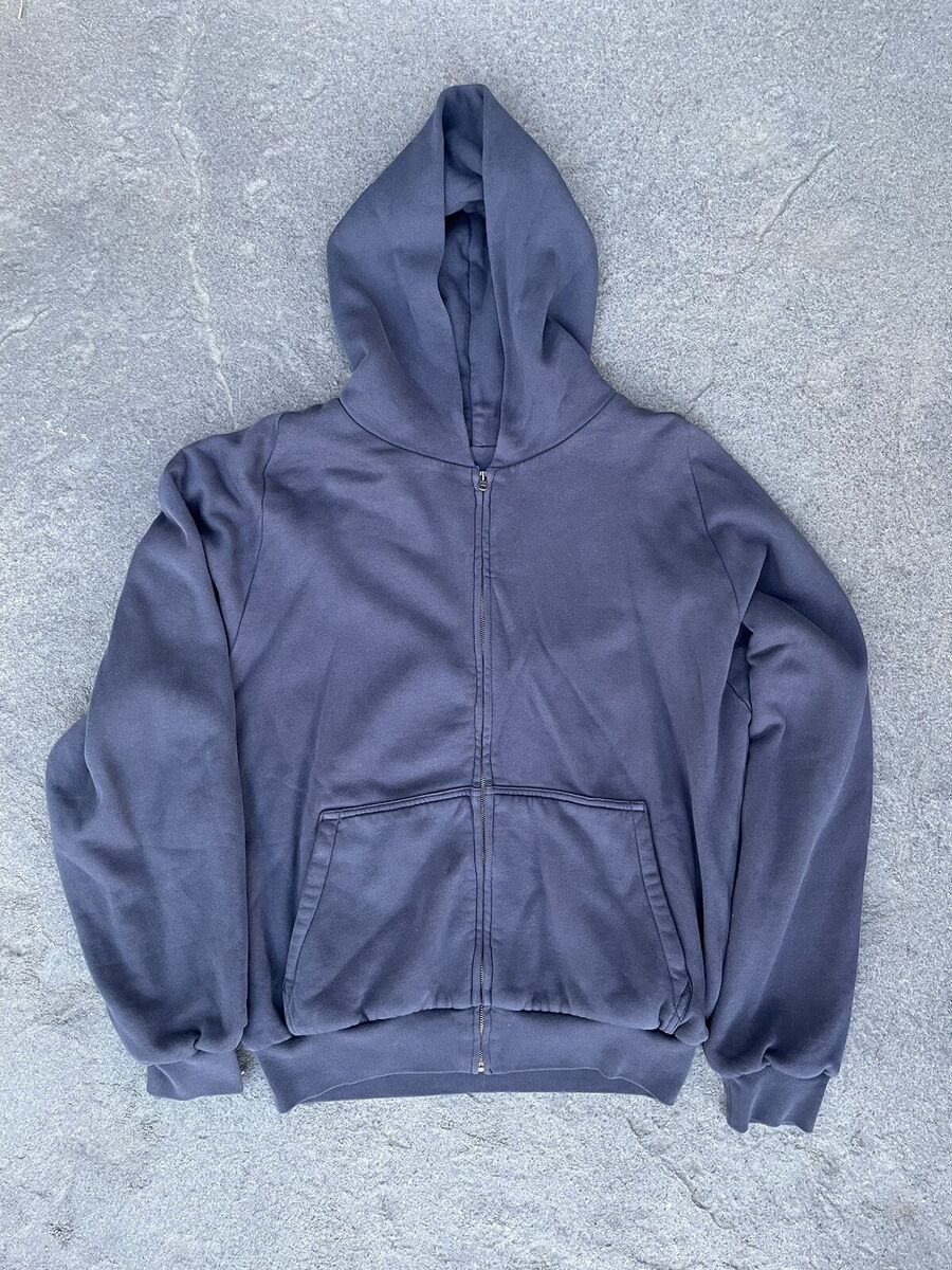Yeezy x Gap Unreleased Navy Zip Up Hoodie Size M Kanye West Yeezy x Gap Unreleased Navy Zip Up Hoodie Size M Kanye West