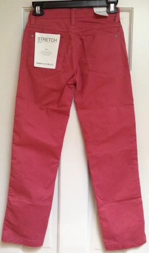 NWT PAPER DENIM & CLOTH BOYS STRETCH SLIM FIT NANTUCKET RED LONG PANTS 10 $52 - Picture 2 of 2