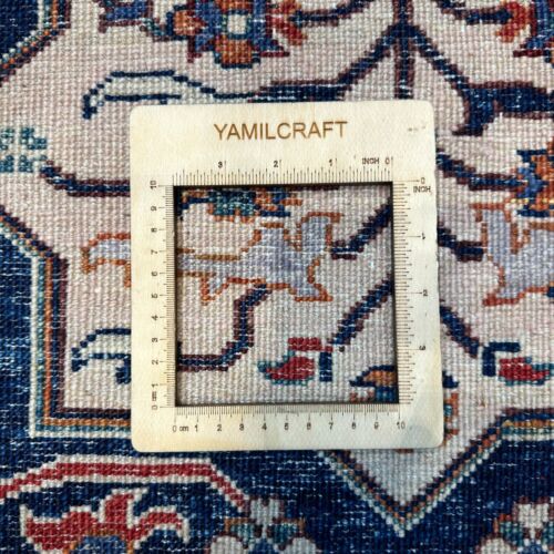 Handmade (2'9" x 9'8") Blue Qashqai Tribal Afghan Veg Dye Wool Runner Rug - Picture 5 of 9