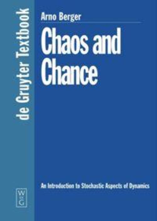 Thumbnail - Chaos And Chance | Arno Berger | Taschenbuch | De Gruyter Textbook |