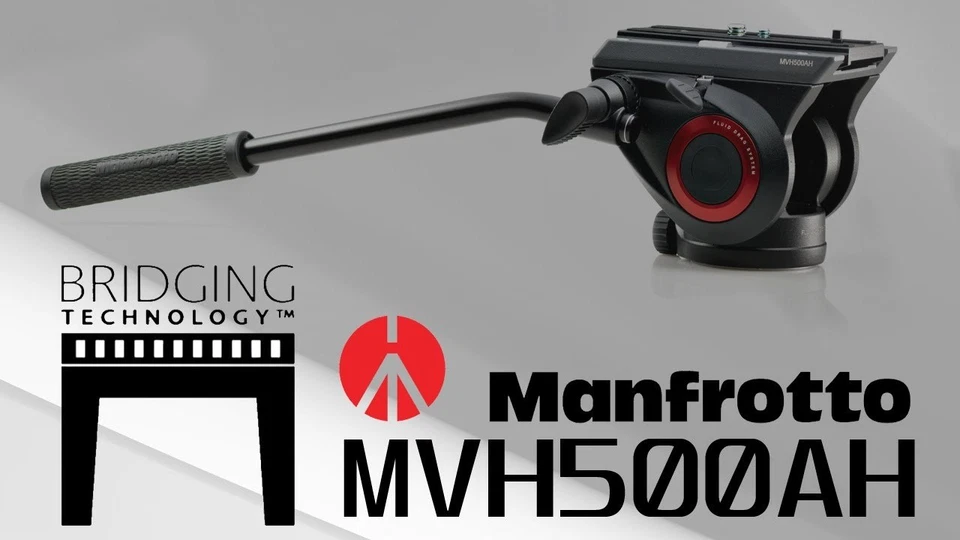Manfrotto MVH500AH Lightweight Pro Fluid Video Head Flat Base - Image 2 of 4