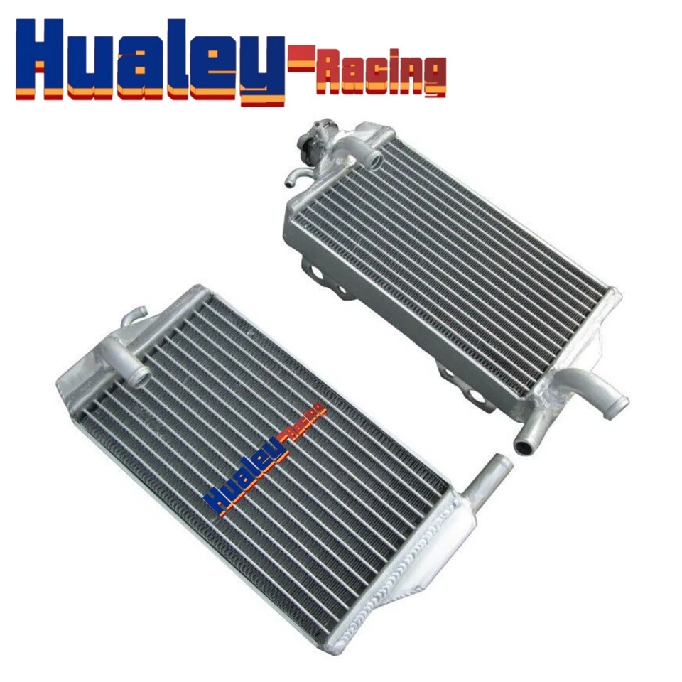 Radiador de alumínio ajuste 2002 - 2007 Honda CR250R CR 250 R 2003 2004 2005 2006 - Imagem 2 de 4