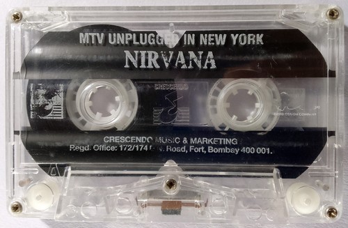 Nirvana - MTV Unplugged In New York (1994 Cassette, India) • GOOD, TESTED, RARE - Picture 11 of 14