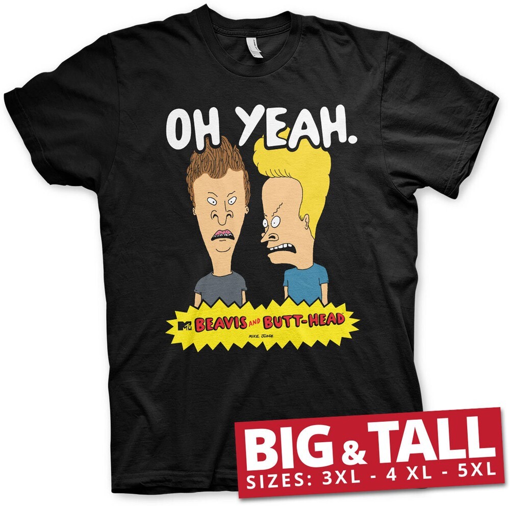ALTRA T shirt alta e Beavis and Butt Head Oh Yeah nera