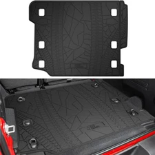Cargo Mat fits 2018-2025 Wrangler JL 4X4 4Door with OEM Subwoofer, excl 4XE