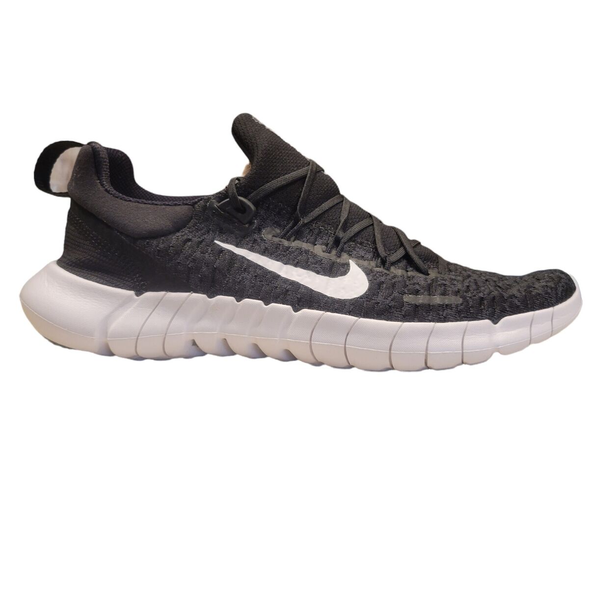 Nike Free Run Running Shoe Black/White Men's 11 New CZ1884 001 | eBay