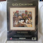 Maggie The Messmaker Chart Leftover Floss NO Fabric Gold Collection 3884 B1