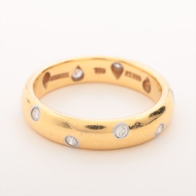 Tiffany Dots diamond Ring 750(YG)×Pt950 5.3g | eBay Tiffany Dots diamond Ring 750(YG)×Pt950 5.3g | eBay
