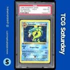 1999 POKEMON BASE SET 1ST EDITION SHADOWLESS #6/102 GYARADOS HOLO RARE PSA 10