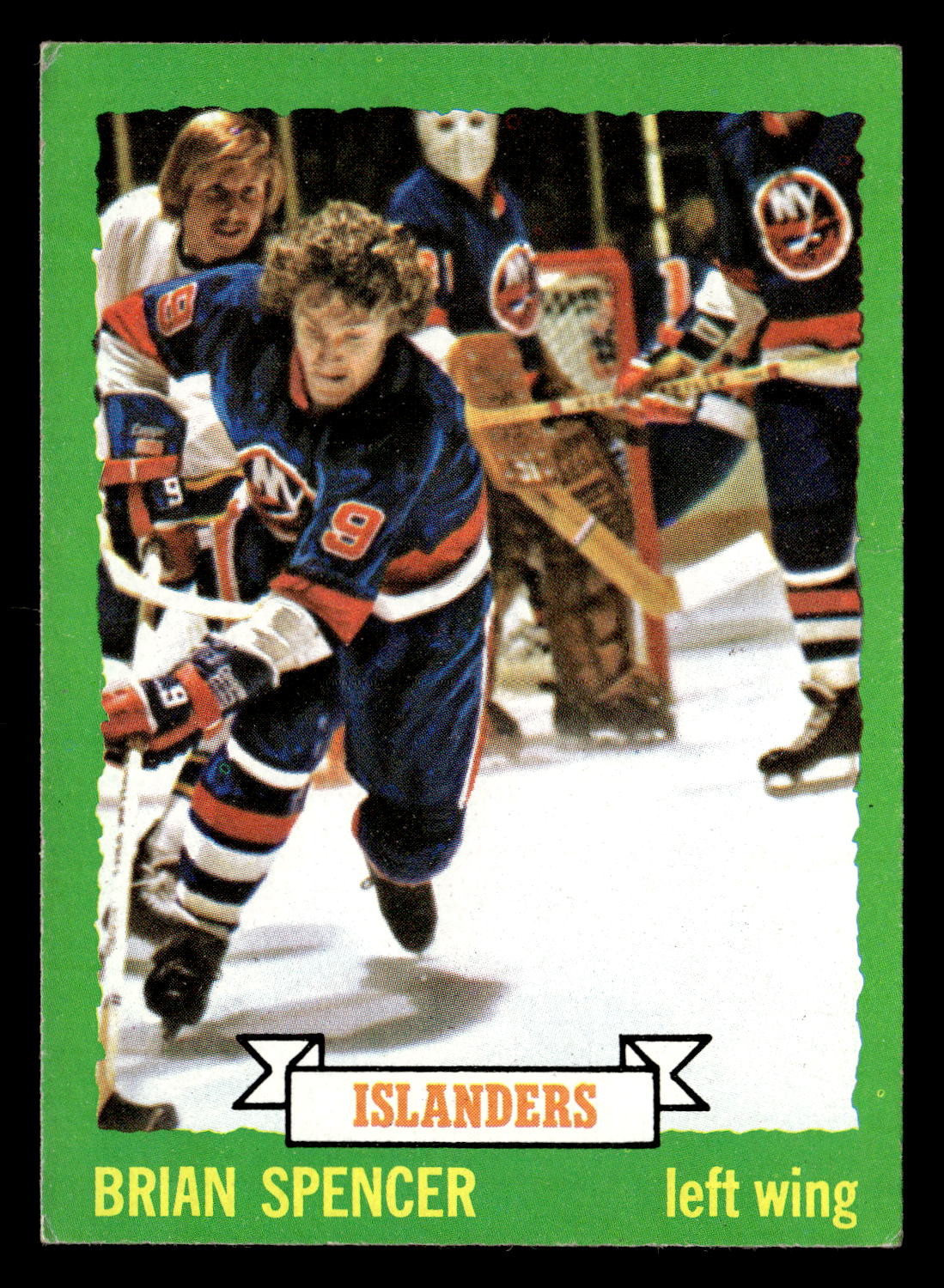 1973 Topps Brian Spencer #83 EX New York Islanders