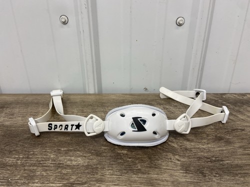 Casco de fútbol americano Sports Star Riddell Revo Speed blanco copa dura gel barbijo - Imagen 1 de 6