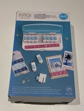 We R Memory Keepers Multicolor Plastic Word Punch Board - Scrapbooking Tool Kit