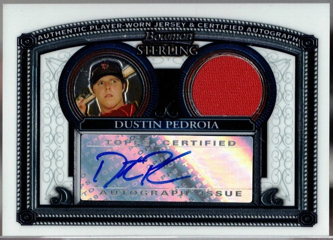 Topps Dustin Pedroia Baseball Original Autographed Sports Trading