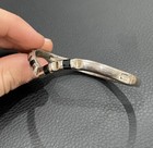 Bangle Bracelet Vintage Southwestern Black Onyx Inlay Solid 925 Sterling Silver — photo 6