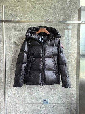 Canada Goose Crofton Puffer Black Men's Down Jacket