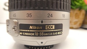 Nikon AF-S DX Nikkor 18-55mm f/3.5-5.6G ED Lens F Mount tested 100% ok raaug