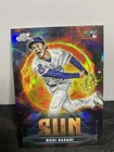 2025 Topps Cosmic Chrome Roki Sasaki Planetary Pursuit Sun Rookie LA Dodgers Hot