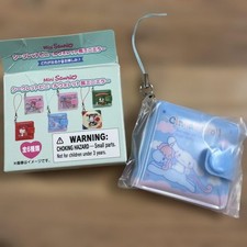 Cinnamoroll Sanrio Vinyl Wallet Mini Mirror 14 Soft Mascot Brand New