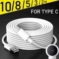 Extra Long USB Type C Charging Cable 3m 5m 14m Fast Charger Lead Heavy Duty