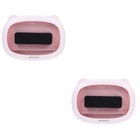 2 szt. Pojemnik do przechowywania Wodoodporny podkładka Etui na telefon Walizka na prysznic