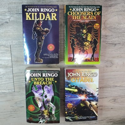 John Ringo Lot of 4 Paladin of Shadows Series Incomplete MM BAEN Techno-Thriller