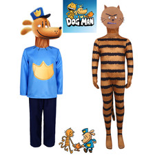 Kinder Hund Mann Cartoon Karneval Kostüm Overall Maske Party Kostüm Geschenke