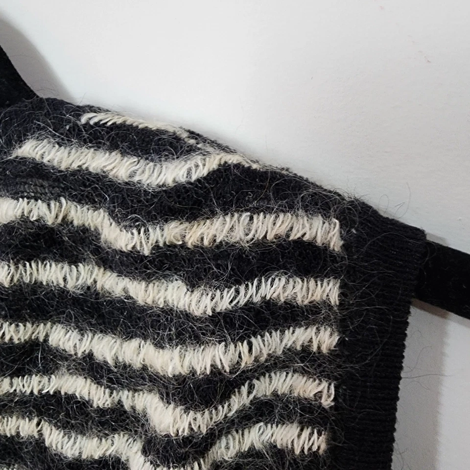 Vestido Moschino mohair, vintage RARO Foto 3 de 4