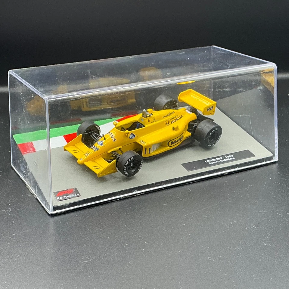 1/43 Diecast F1 Car Collection - LOTUS 99T - 1987 Satoru Nakajima Foto 3 de 3
