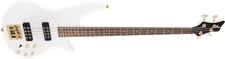 Jackson JS Series Spectra JS3 4-String Electric Bass Guitar - Snow White Finish