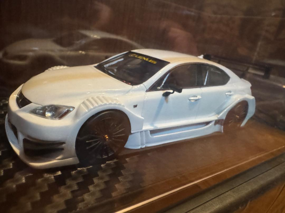 Lexus IS F Racing Concept (ホワイト) 1/43 KYOSHO ORIGINAL 1/43 scale Lexus RC F Performance Package