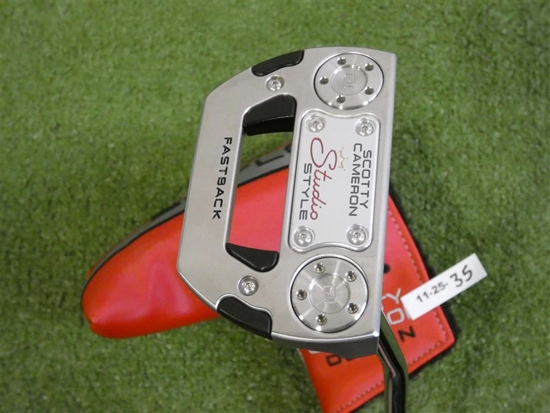 Titleist Scotty Cameron 2025 Studio Style Fastback 35" Putter with Headcover New - Image 2 of 4