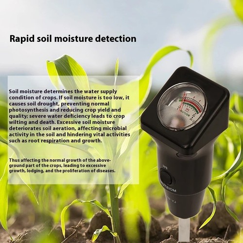 4-in-1 Digital Soil PH Tester – Moisture, Temperature & Light Meter for Plants - Picture 13 of 28