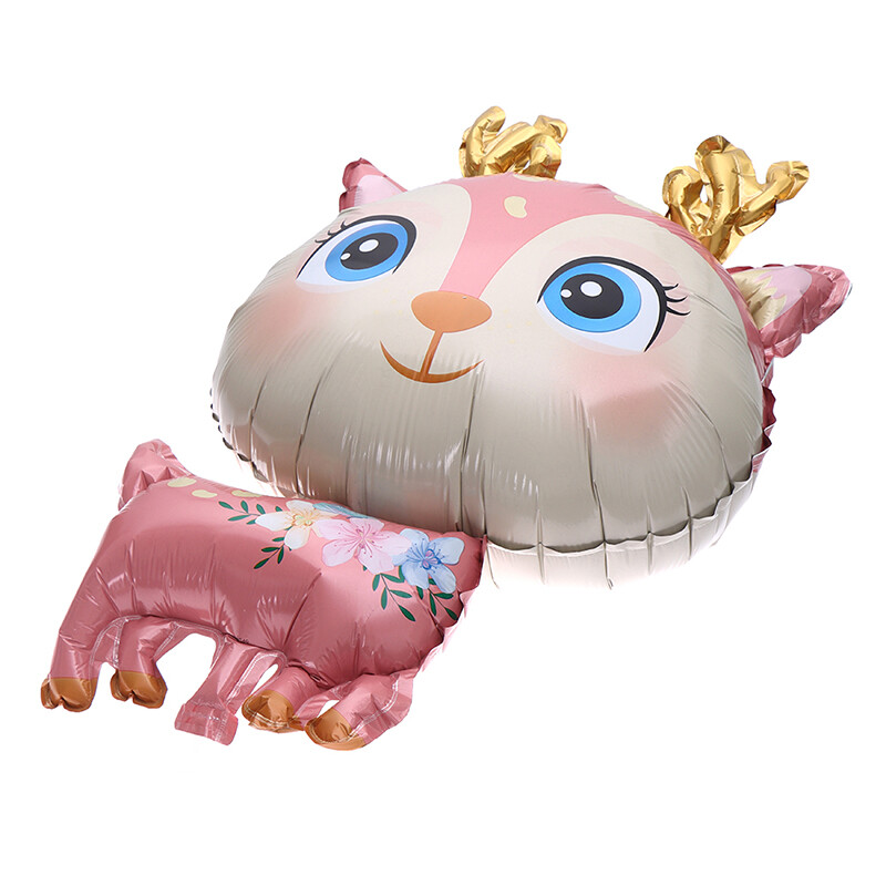 Deer Balloons Christmas Elk Sled Balloons for Kids Birthday Party Decorati$x - Picture 7 of 13