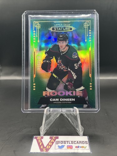 21/22 Stature Hockey - CAM DINEEN ROOKIE GREEN /149 #140 Arizona Coyotes - Foto 1 di 3