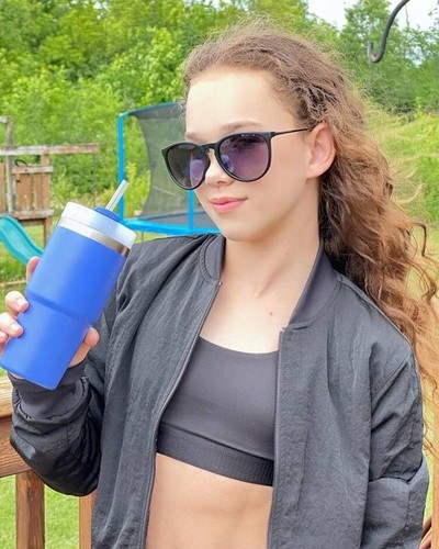 14 OZ tumbler with straw, Double Vacuum Stainless Steel Water Bottle for Home... - Picture 3 of 4