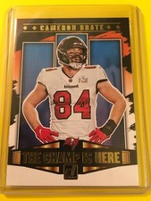🔥🔥2021 Donruss CAMERON BRATE The Champ is Here #CIH-7 Tampa Bay Buccaneers