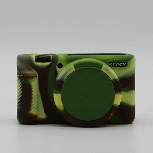 Silicone Rubber Skin case Camera Cover Protector Bag For Sony ZV1 ZV-1 - Picture 5 of 9