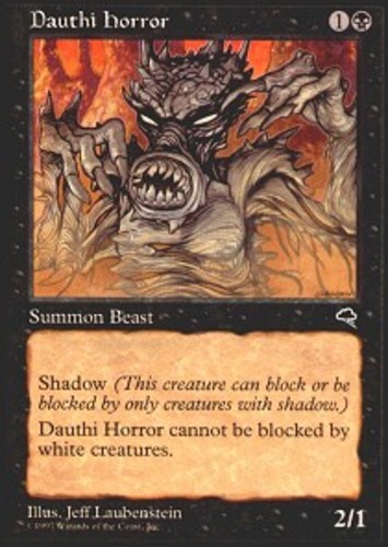MTG - Dauthi Horror - Tempest - NM, English Magic FLAT RATE SHIP - Picture 1 of 1